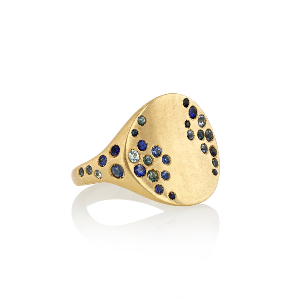 
                  
                    Blue Scatter Set Circle Ring
                  
                