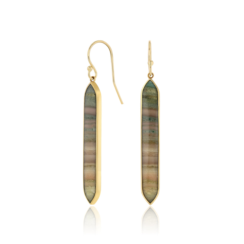 Jasper Goddess Earrings