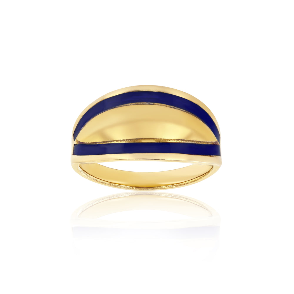 
                  
                    Enamel Edged Short Board Ring
                  
                